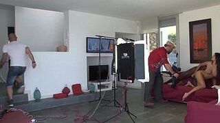 За кадром порно фильма - порно видео