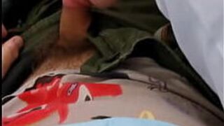 Русская медсестра отсосала член клиентке на приеме к стоматологу - порно видео